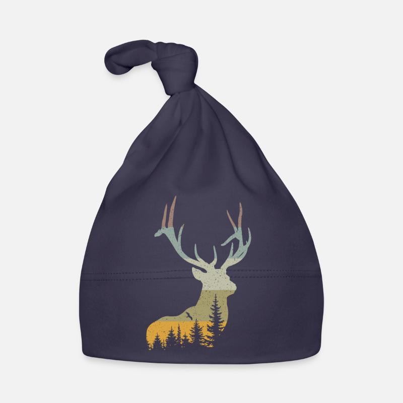 Hirsch Baby Bio-Mütze