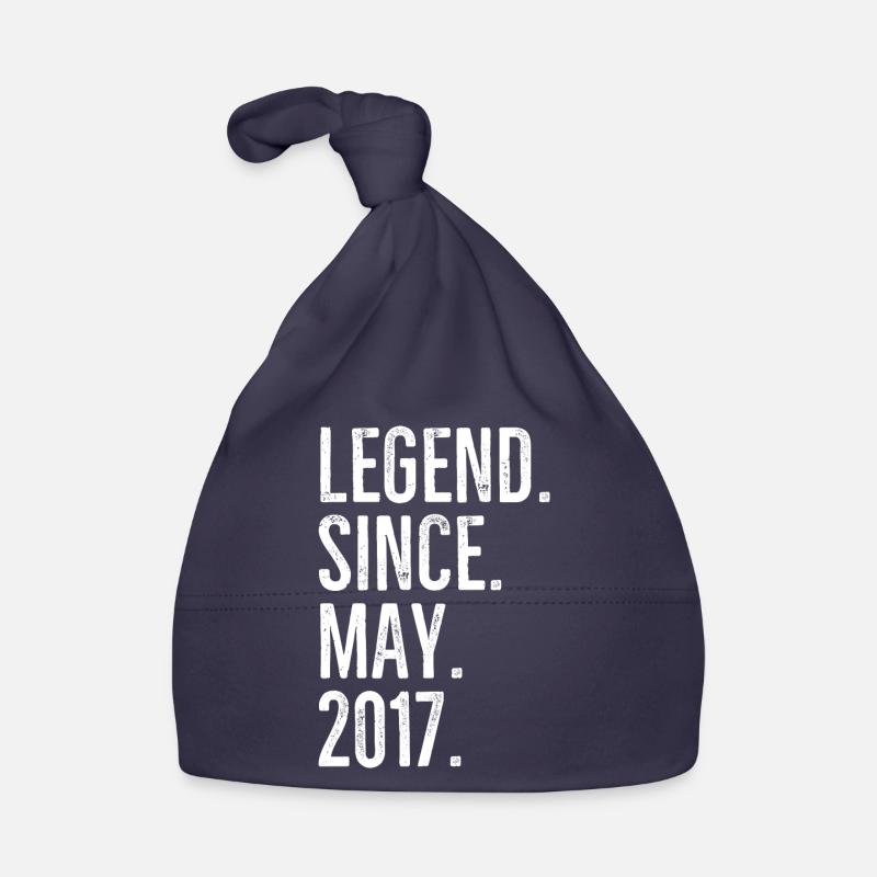 Legend Since May 2017 Organic Baby Cap