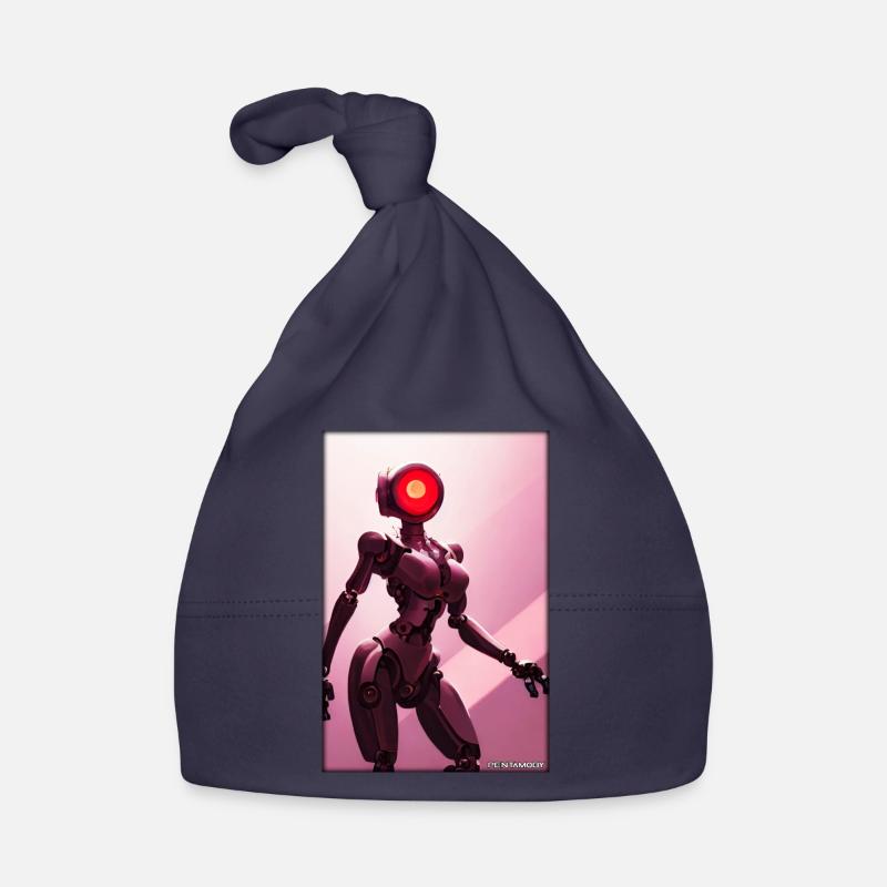 Robot Future Science Sci-Fi Machine Organic Baby Cap