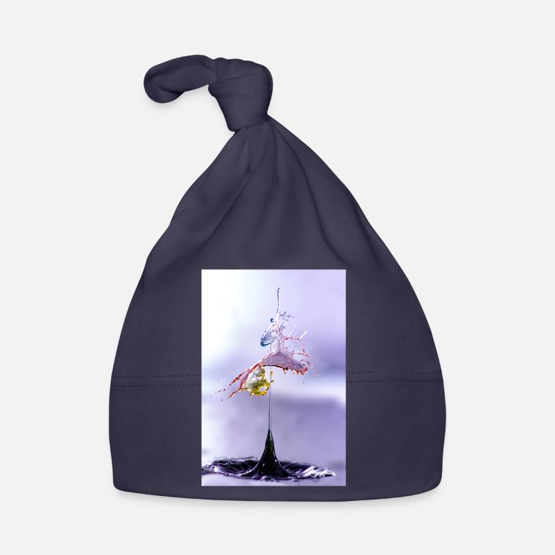 splash 04 - Bonnet bio Bébé - marine