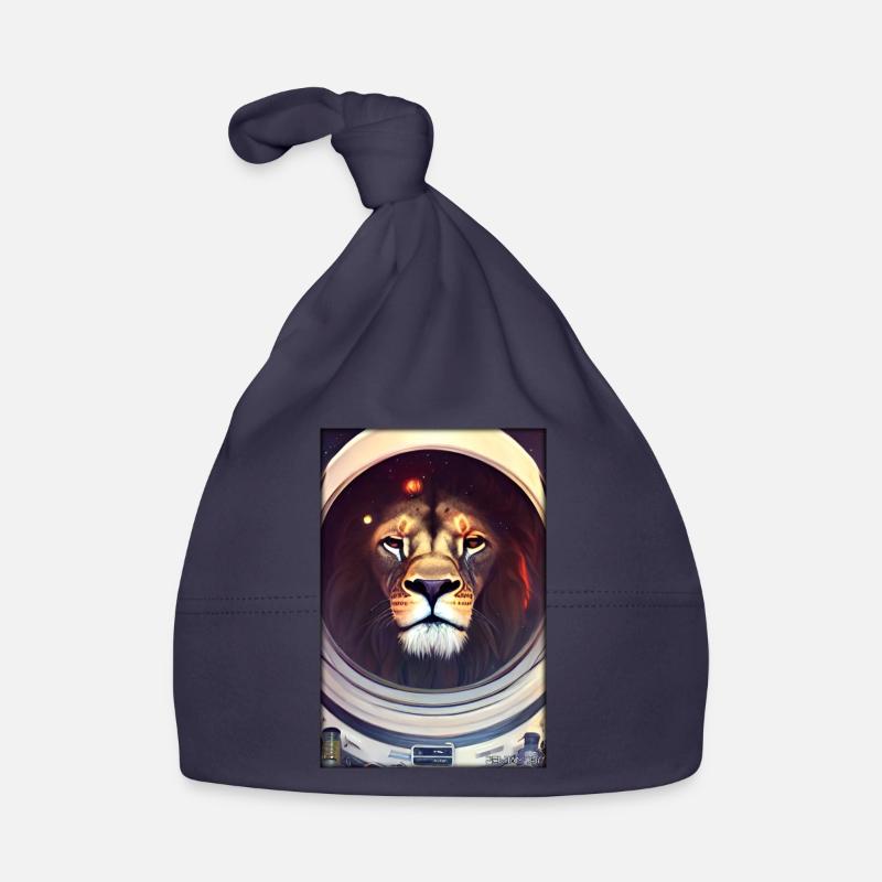 Leo Big Cat Astronaut Future Sci-Fi Technology Bonnet bio Bébé