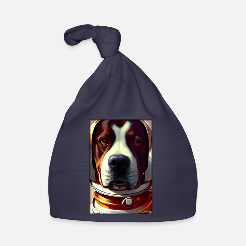 Dog Pet Astronaut Future Sci-Fi Technology Bonnet bio Bébé