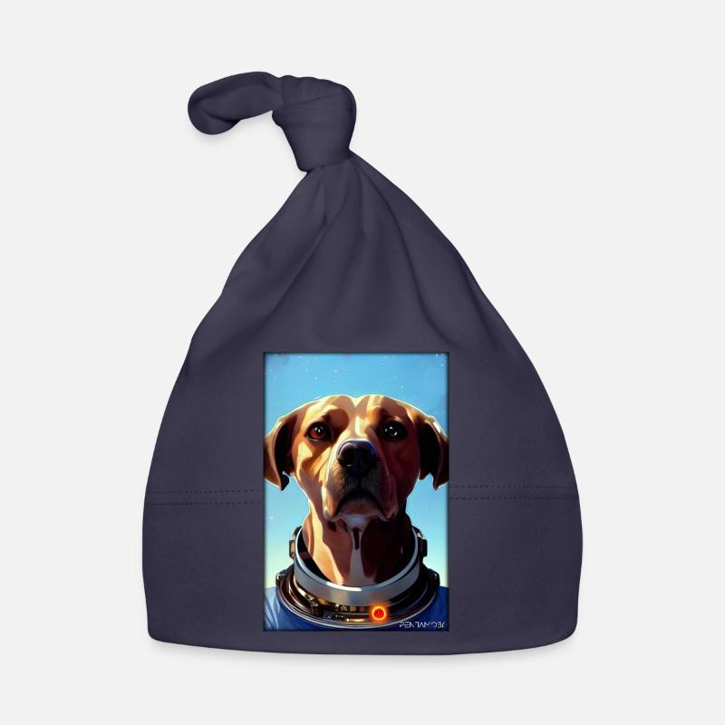 Dog Pet Astronaut Future Sci-Fi Technology Bonnet bio Bébé