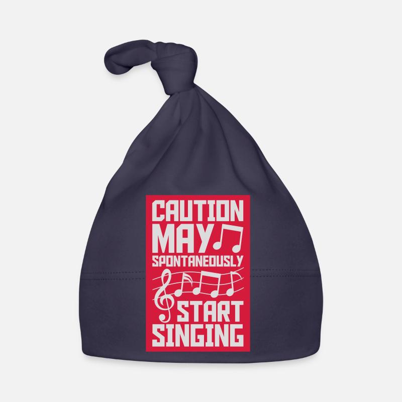 may spontaneously start singing Baby Bio-Mütze