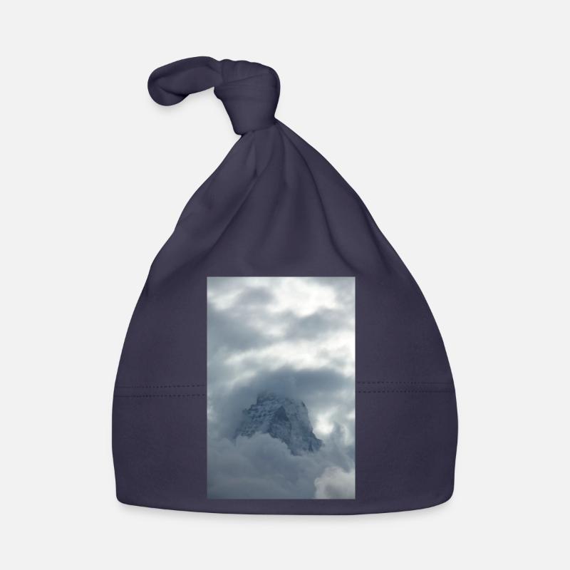Cervin - Bonnet bio Bébé - marine