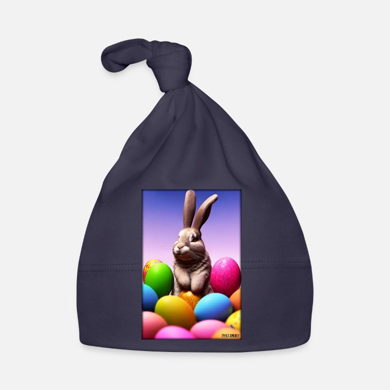 Lapin de Pâques lapin Pâques Vacances de Pâques Bonnet bio Bébé
