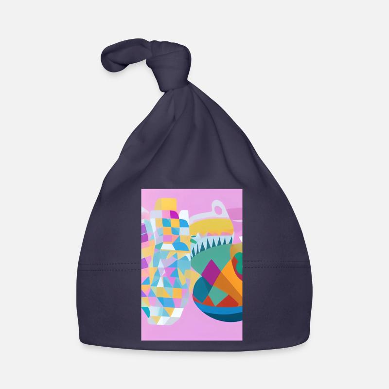 Shapes and patterns Organic Baby Cap