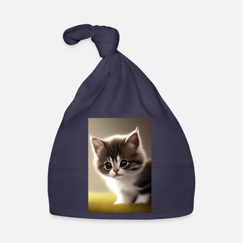 Bébé chat Bonnet bio Bébé