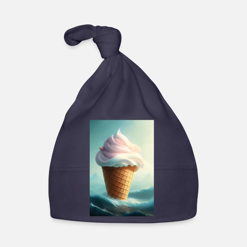Eiscreme Baby Bio-Mütze