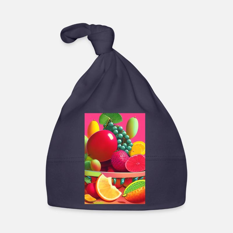 Früchte Baby Bio-Mütze