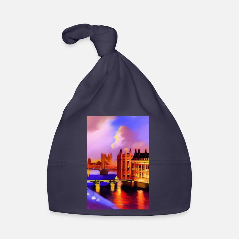 Ponts à Londres Bonnet bio Bébé