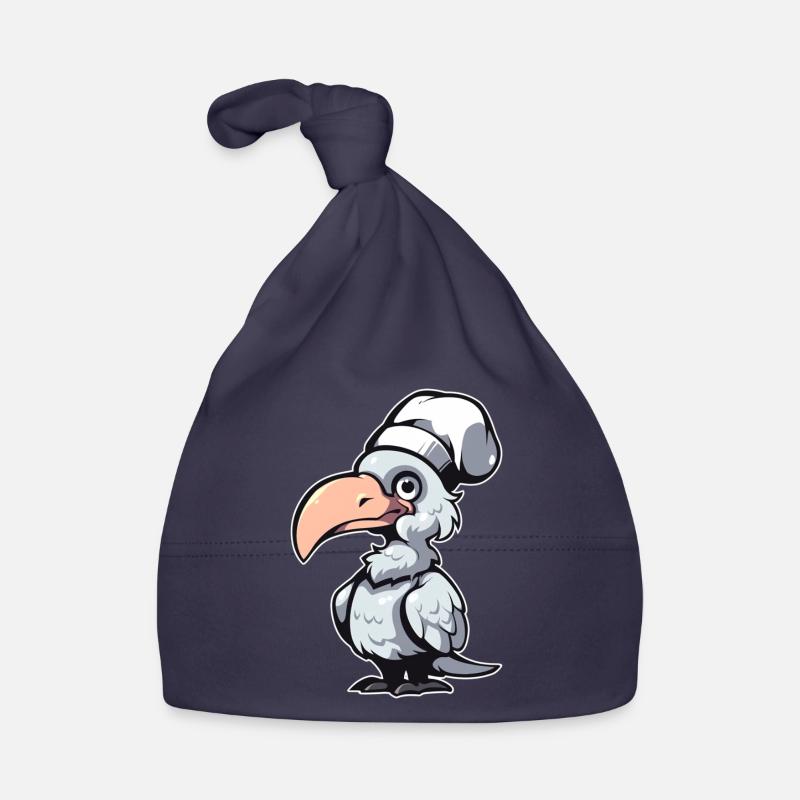 Shoebill cook Organic Baby Cap