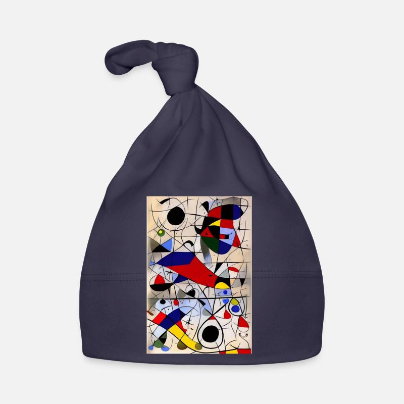 Abstract art Organic Baby Cap