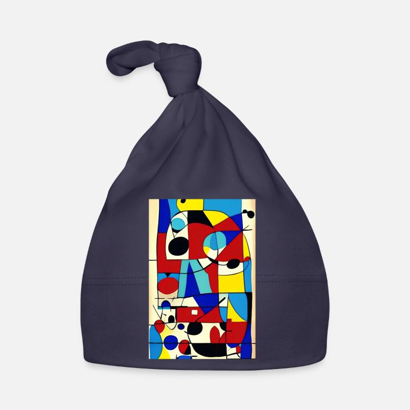 Abstract art Organic Baby Cap