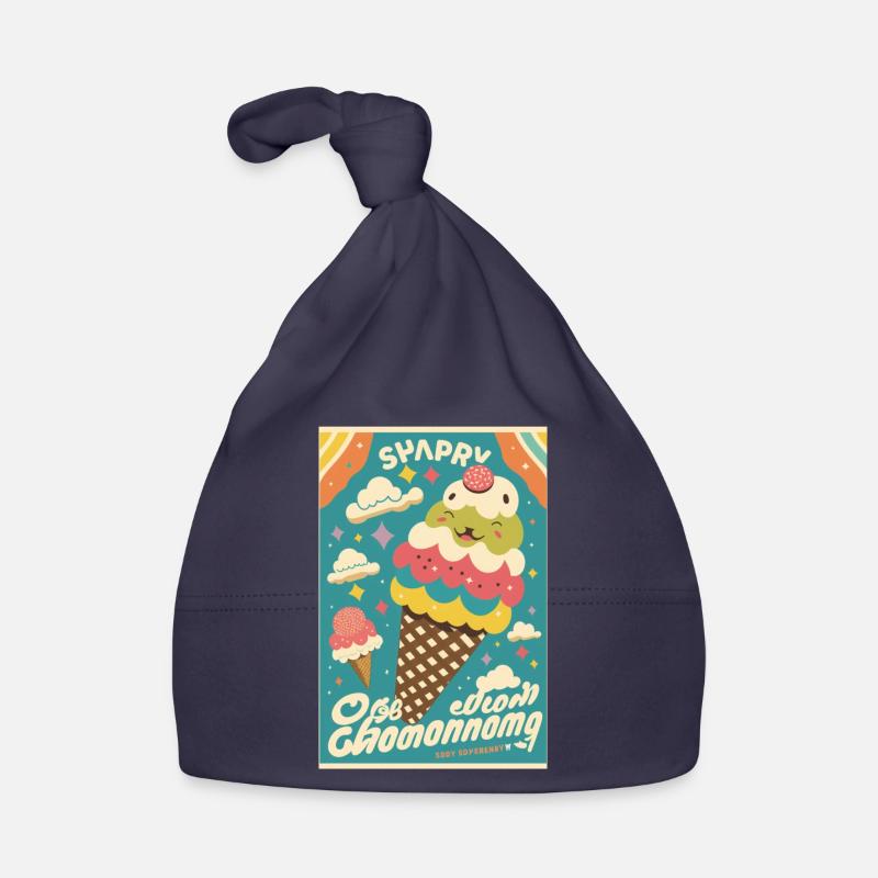 Eiscreme-Stil Baby Bio-Mütze