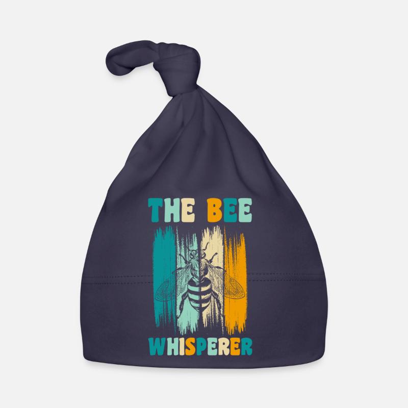 Bee Flying Animal Organic Baby Cap