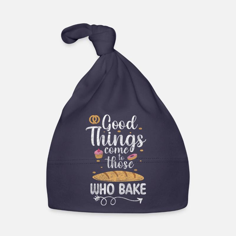 Baker profession dough Organic Baby Cap