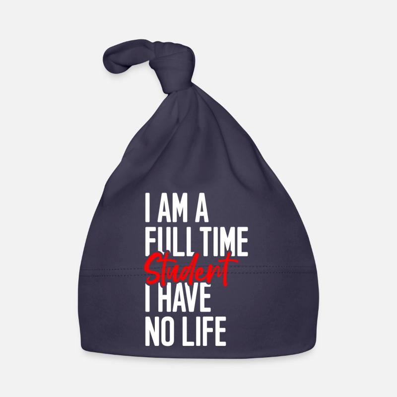 Studium Studieren Schule Lernen Baby Bio-Mütze