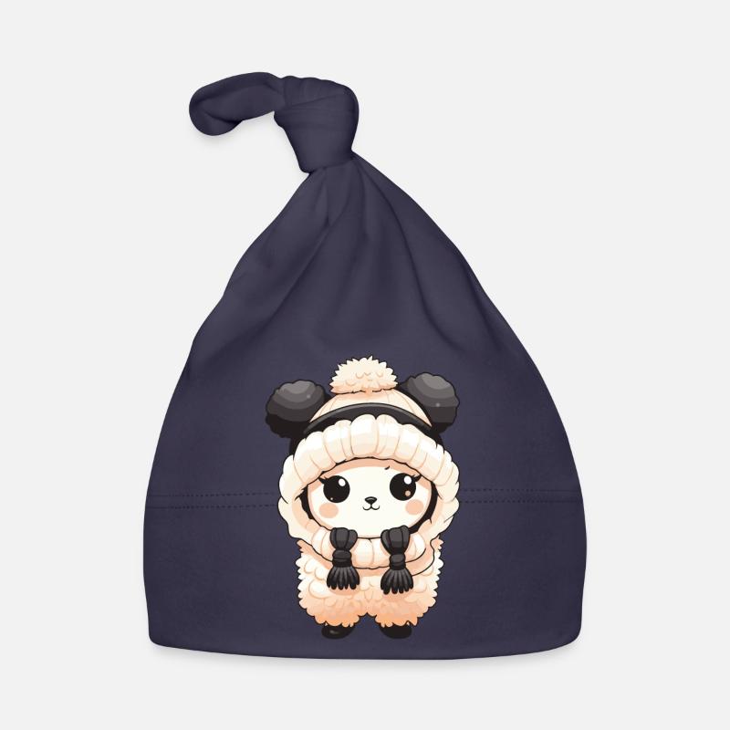 Alpaca Winter Llama Comic Organic Baby Cap