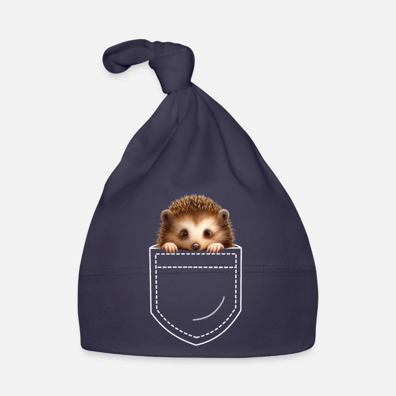 Igel Baby Bio-Mütze