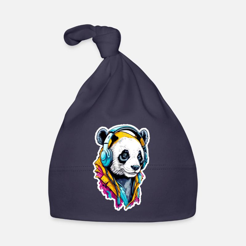 Panda Bonnet bio Bébé