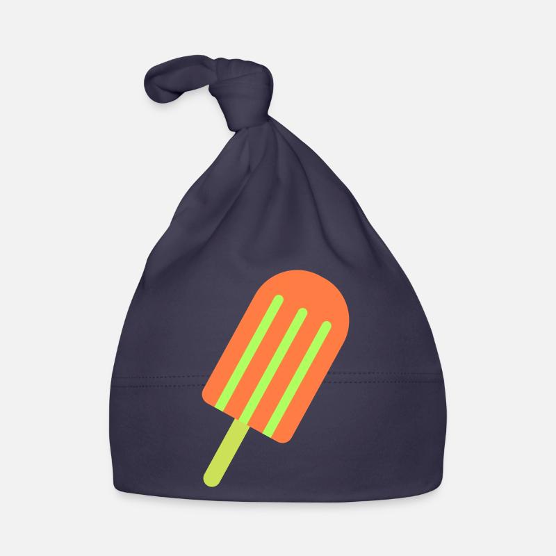 Crème glacée Crème glacée 1 - Bonnet bio Bébé - marine
