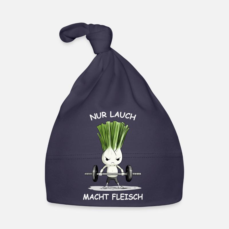 Bodybuilder Organic Baby Cap