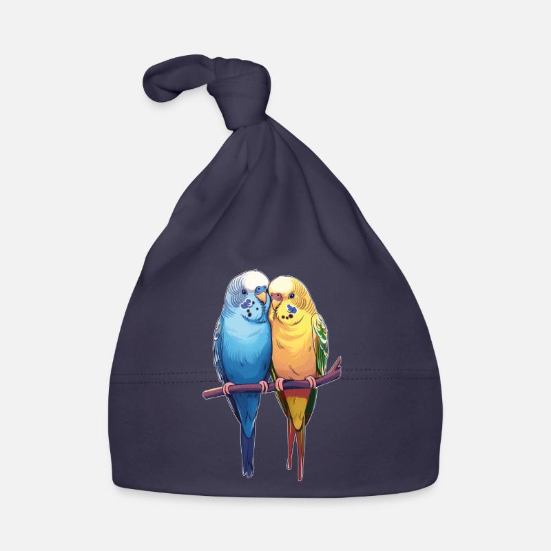 PerruchePaire de perruches Bonnet bio Bébé