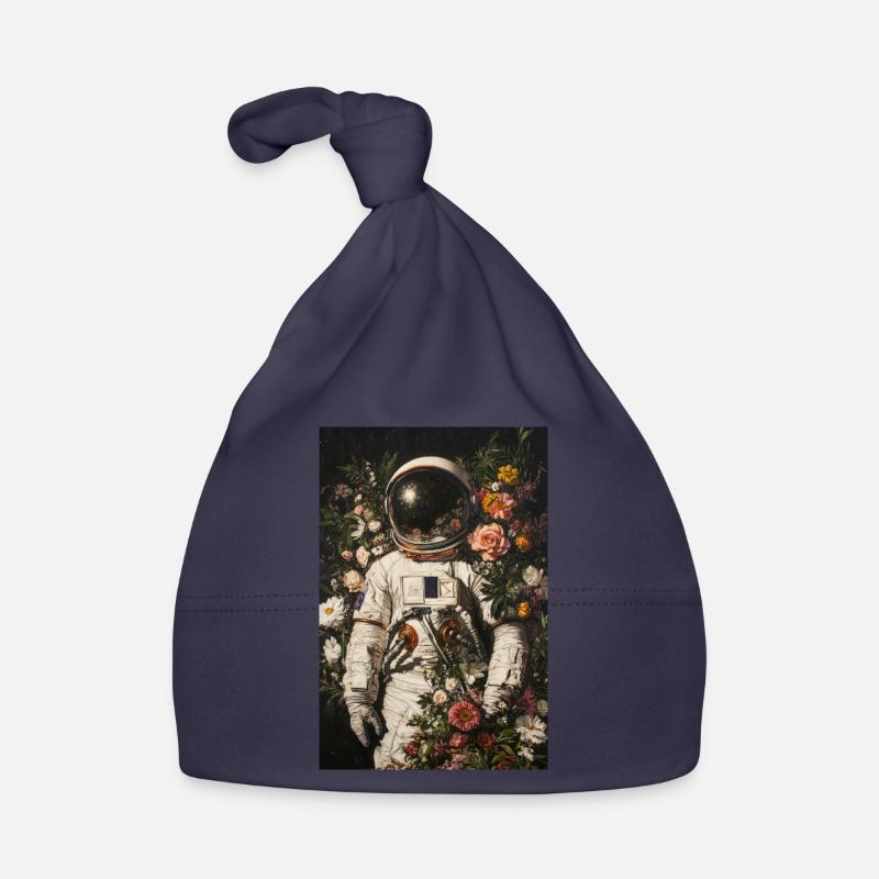 Cosmic Bloom Explorer Organic Baby Cap