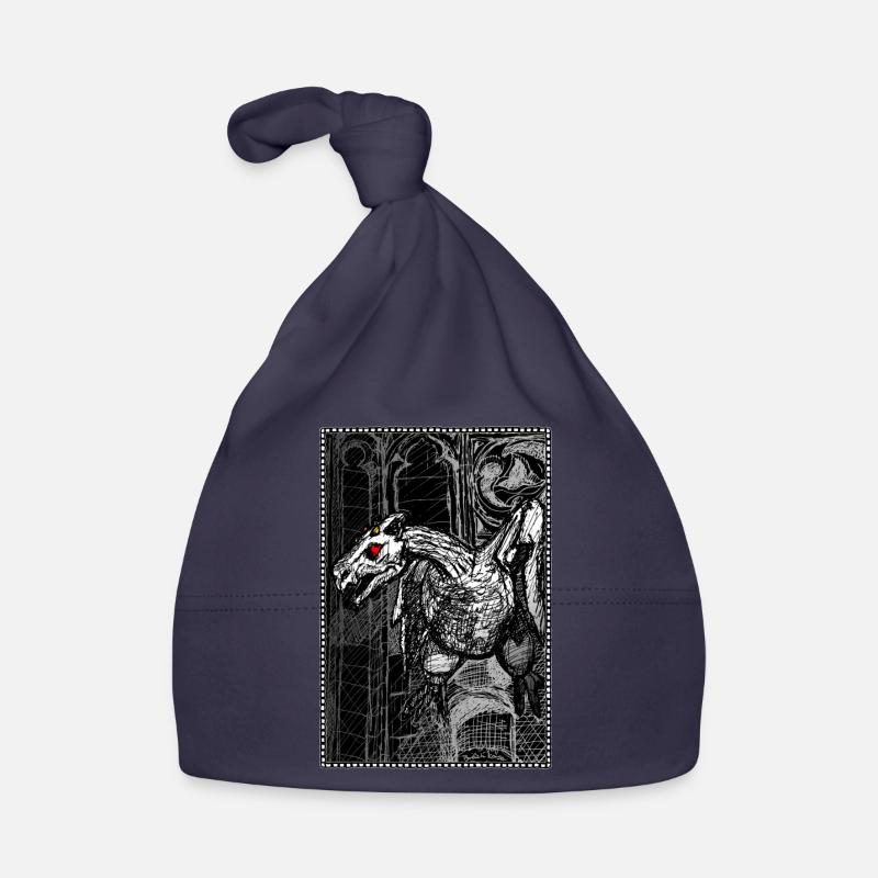Gargouille gothique Bonnet bio Bébé