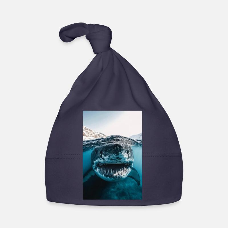 Mega Shark Nahbegegnung Baby Bio-Mütze