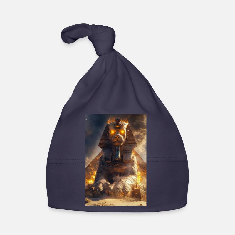 Erweckte Sphinx des Feuers Baby Bio-Mütze