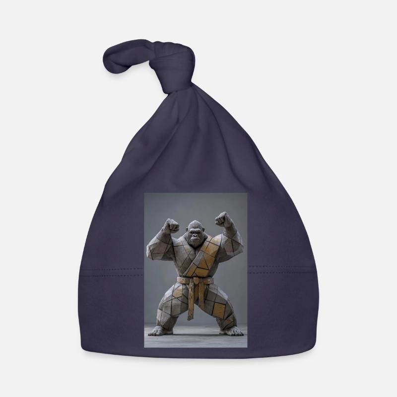 Sumo Gorilla Krieger Baby Bio-Mütze