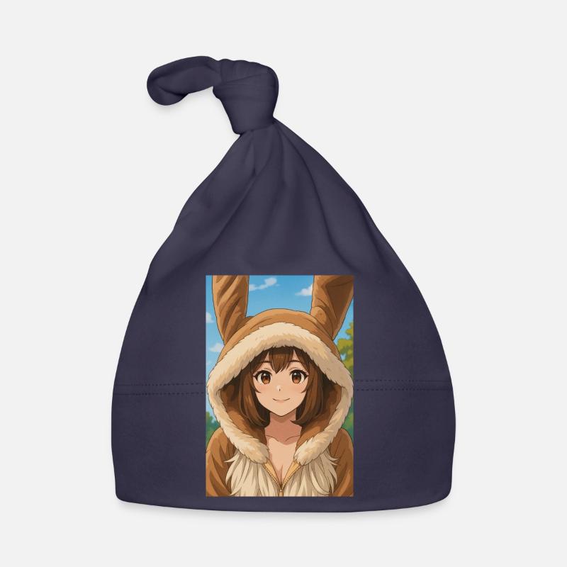 Sweat à capuche lapin Anime Charm Bonnet bio Bébé