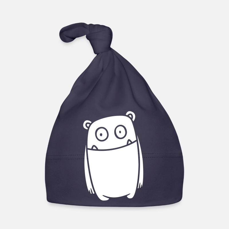 Monster Cheerful - Conception de bande dessinée Kawaii drôle Bonnet bio Bébé