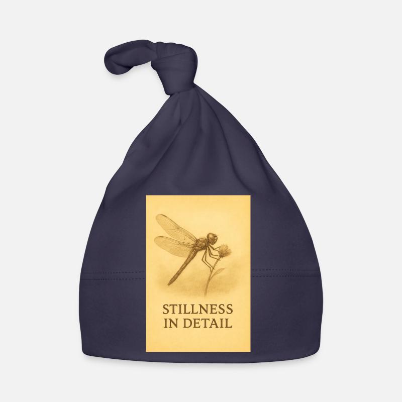 Silence dans les détails, Libellule. Bonnet bio Bébé