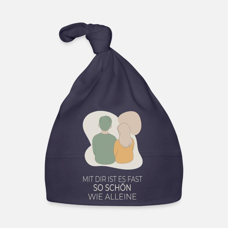It's almost as nice with you as it is alone Organic Baby Cap
