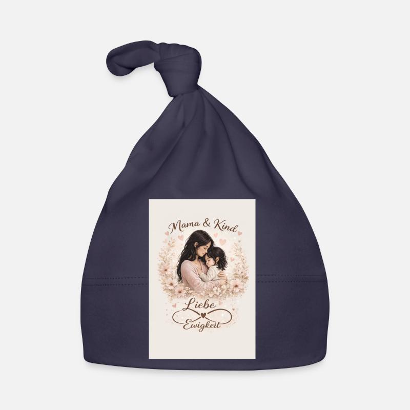 Amour éternel, mère et enfant Bonnet bio Bébé