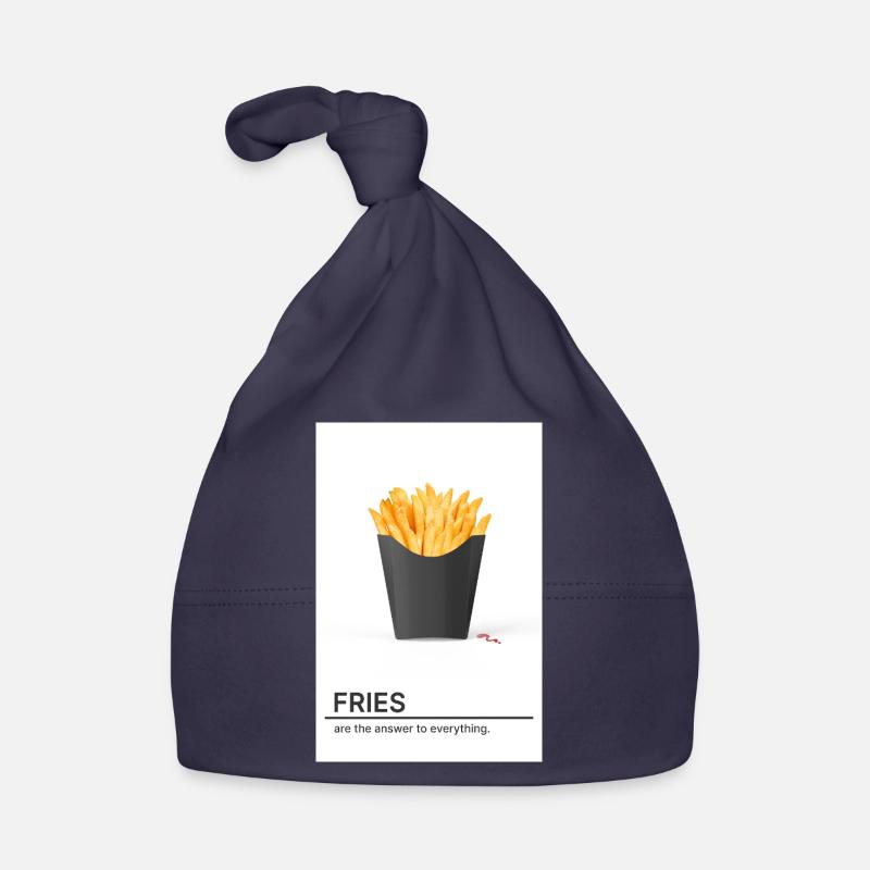 Les frites sont la solution à tout Bonnet bio Bébé