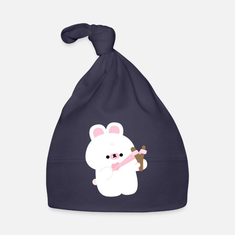 Bunny Love Part 1 Organic Baby Cap