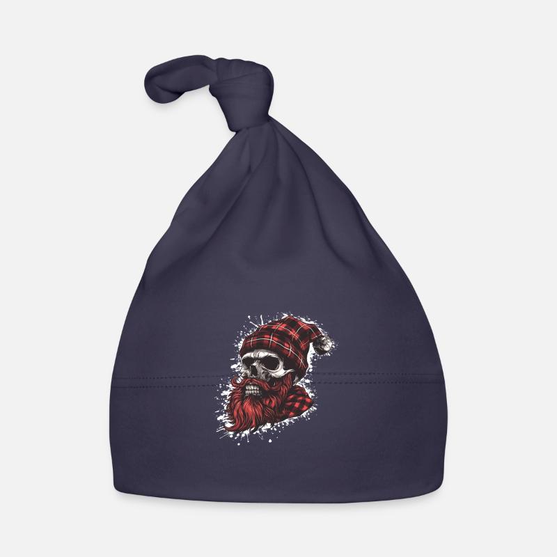 Crâne de bûcheron Bonnet bio Bébé