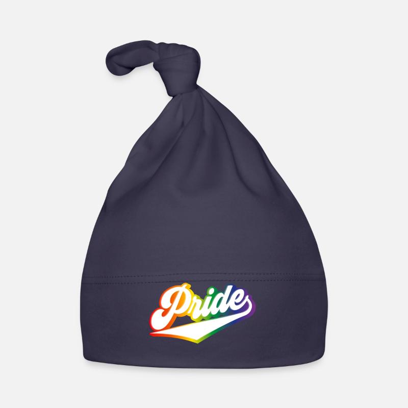 Pride Rainbow LGBTQ Organic Baby Cap