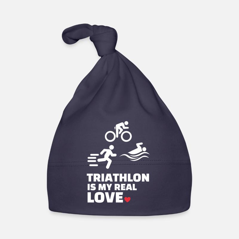 Ich Liebe Triathlon Baby Bio-Mütze