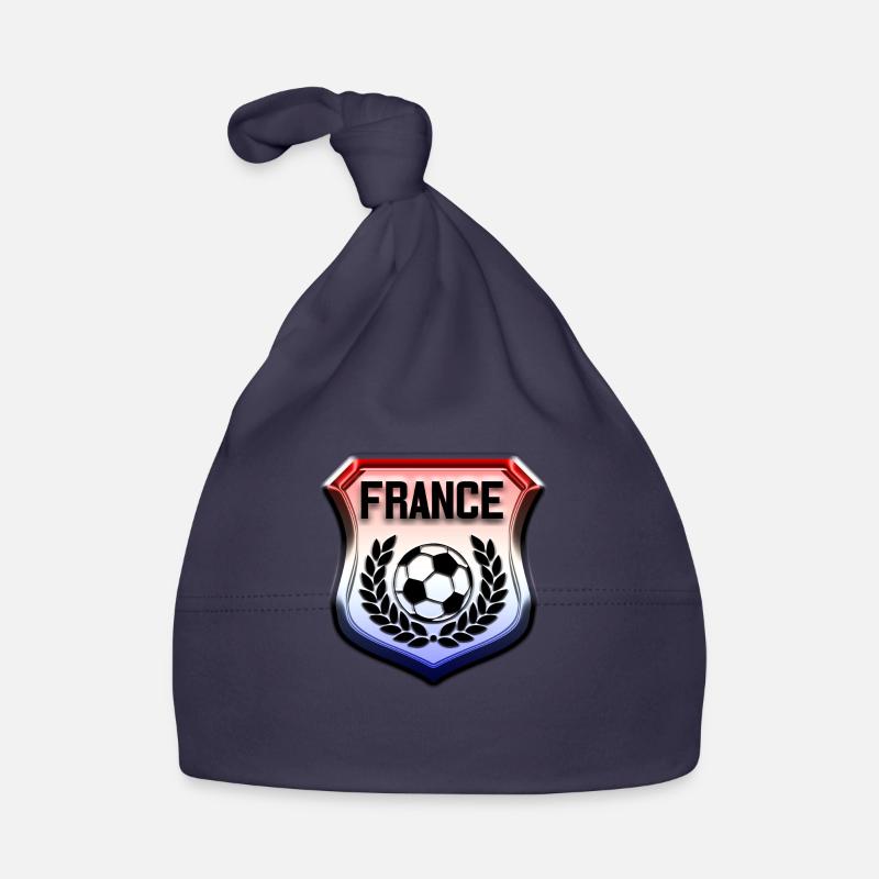 frankreich fussball Baby Bio-Mütze