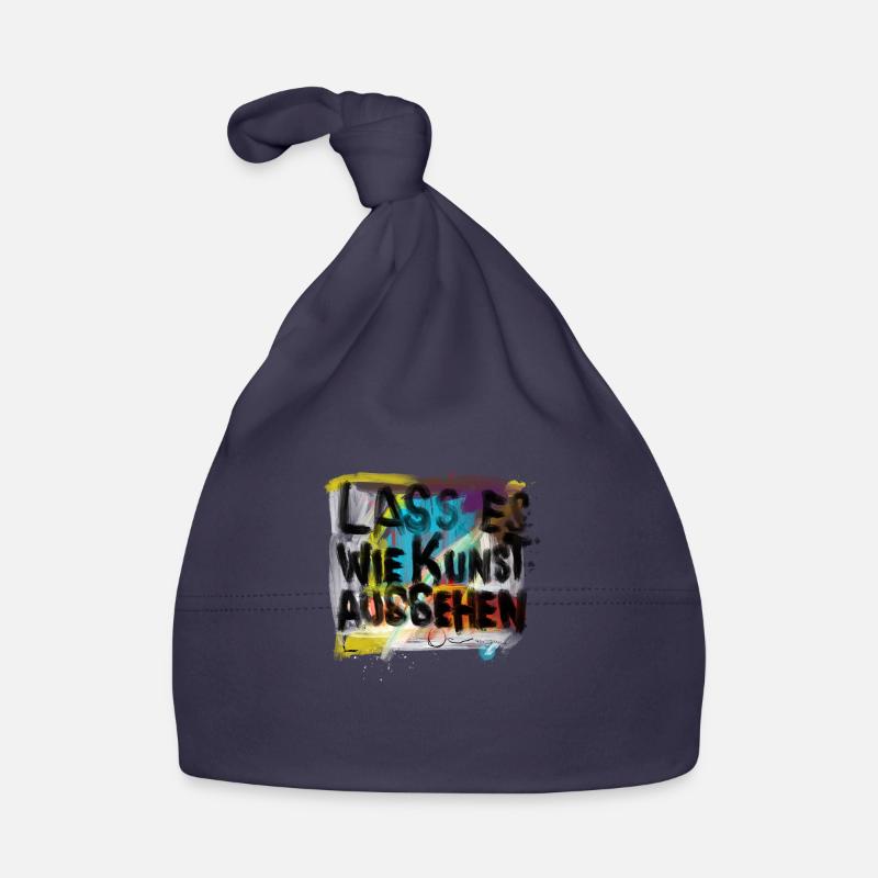art - Bonnet bio Bébé - marine