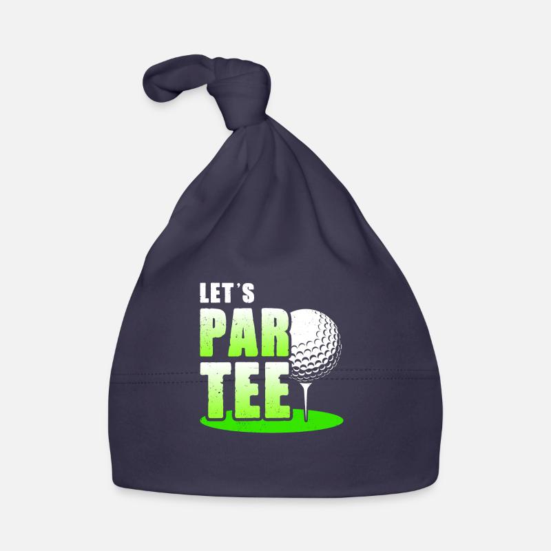 Let's Par Tee Golf Player Golfing Golf Course Golf Baby Bio-Mütze