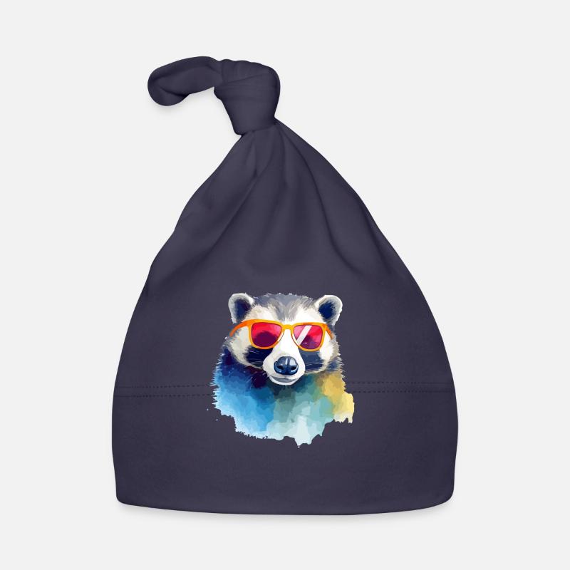 Keke der Dachs Baby Bio-Mütze