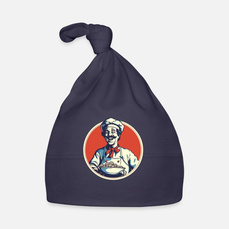 Italian Chef Organic Baby Cap