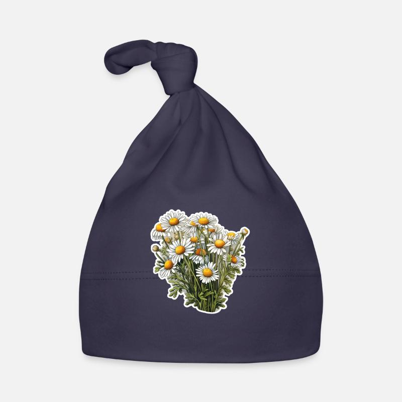 Chamomile bush Organic Baby Cap