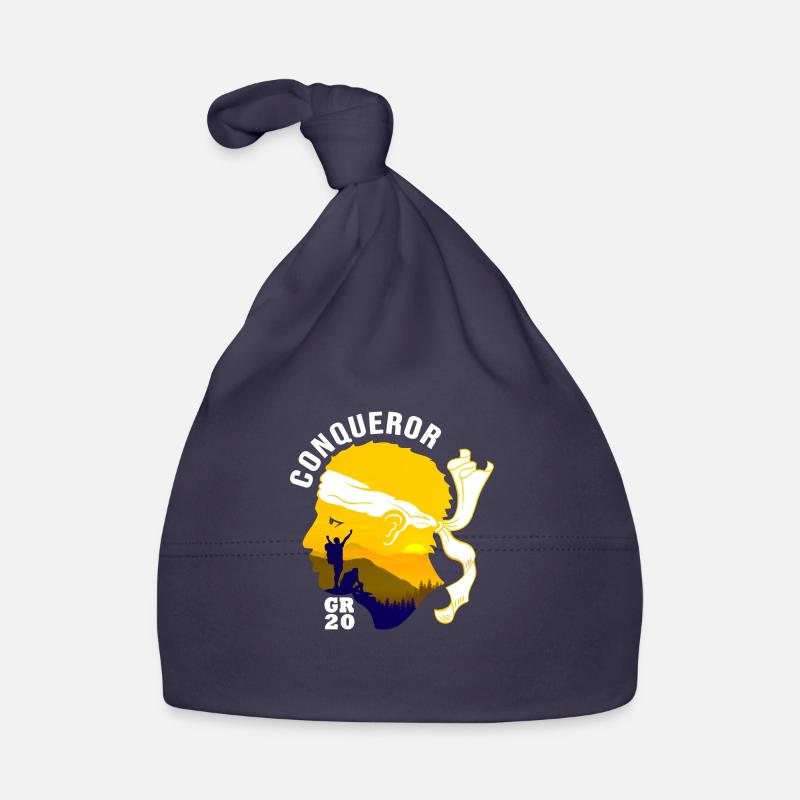 conqueror GR20 Corsica hiking Organic Baby Cap